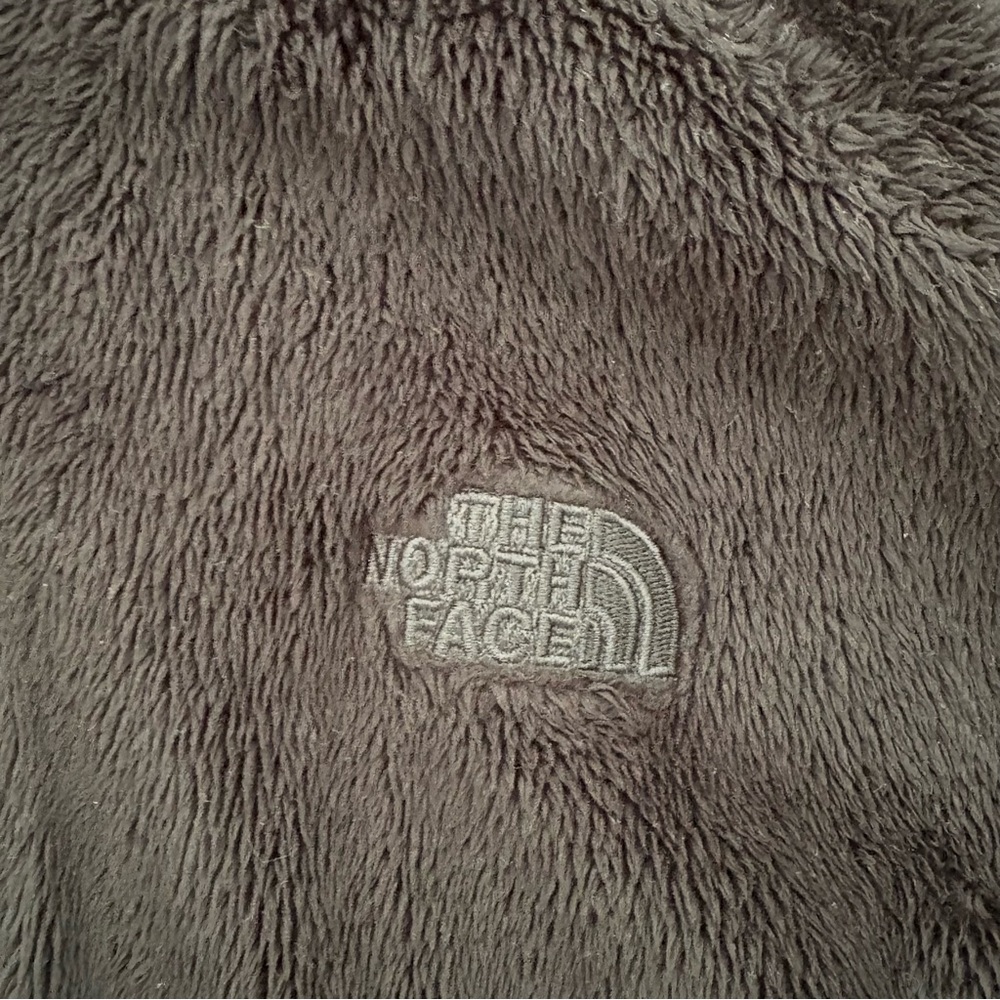 North Face Zip Up Soft Jacket Black - Picture 2 of 5